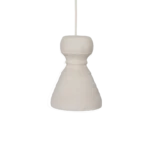 Chalk hanglamp Kanoi - 15x15x20,5 cm