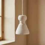 Chalk hanglamp Kanoi - 15x15x20,5 cm - Afbeelding 2