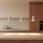 Chalk hanglamp Kanoi - 15x15x20,5 cm - Afbeelding 3