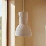 Chalk hanglamp Moro - 15x15x21,5 cm - Afbeelding 2