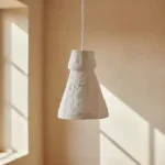 Chalk hanglamp Pugal - 17x17x23,5 cm - Afbeelding 2