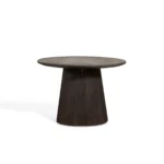 Bijzettafel Mokka - Donkerbruin Ø60cm