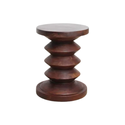 Pacific mangohouten kruk/bijzettafel Kiribati