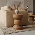 Forma teakhouten bijzettafel Ritari naturel - Afbeelding 2