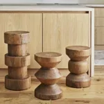 Forma teakhouten bijzettafel Ritari naturel - Afbeelding 7