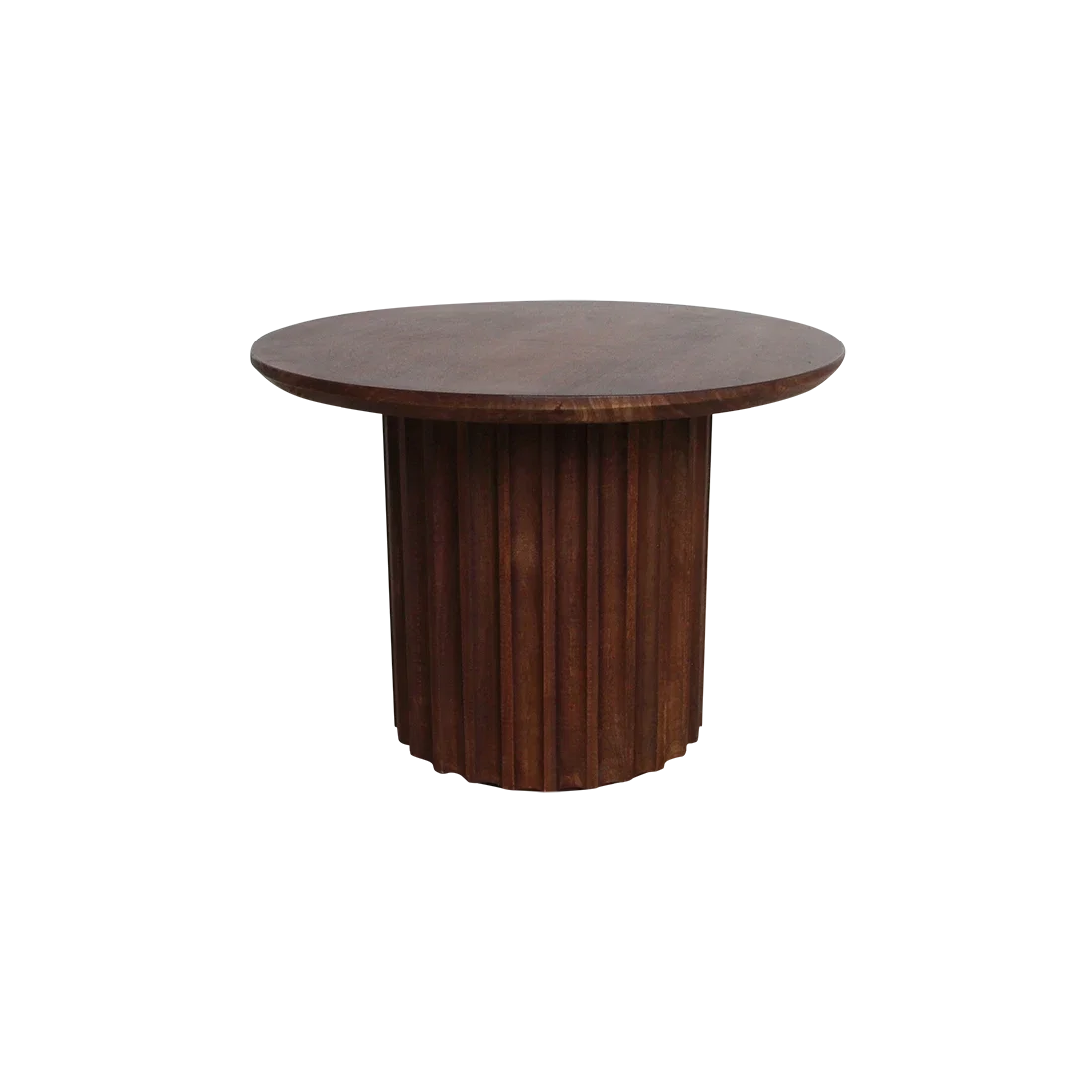 TAMW00080A-0.webp Bullnose bijzettafel reversed bruin Ø 55 cm - Afbeelding 1