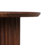 Bullnose bijzettafel reversed bruin Ø 55 cm - Afbeelding 7
