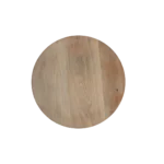 Bullnose bijzettafel reversed naturel Ø 50 cm - Afbeelding 5
