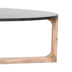 Ovale marmeren salontafel - Groen - 120x60x38 cm - Afbeelding 7