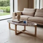 Marmeren salontafel Bizar - 120x60x38 cm - Afbeelding 2