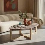 Marmeren salontafel Bizar - 120x60x38 cm - Afbeelding 4