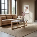 Marmeren salontafel Bizar - 120x60x38 cm - Afbeelding 7