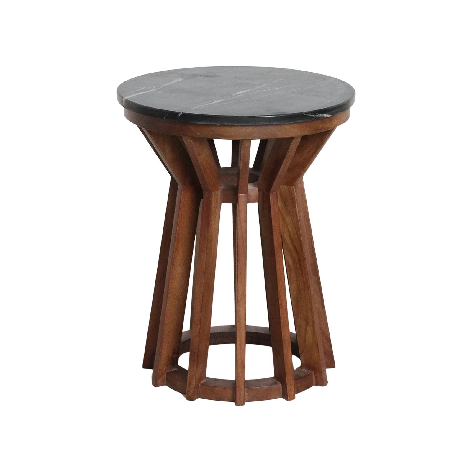 TAST00201-0-1.webp Sabah marmeren bijzettafel - zwart - Afbeelding 1