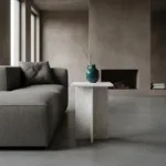 Beijing wit marmeren bijzettafel - 35x35x50 cm - Afbeelding 8
