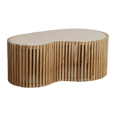 Infinity marmeren salontafel Pool - 93x54x35 cm