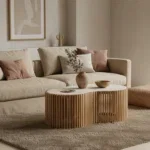 Infinity marmeren salontafel Pool - 93x54x35 cm - Afbeelding 2