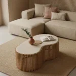 Infinity marmeren salontafel Pool - 93x54x35 cm - Afbeelding 4