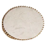 Infinity ovaal marmeren bijzettafel - Afbeelding 7