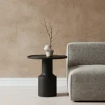 Nero teakhouten bijzettafel Midnight - zwart - Afbeelding 2