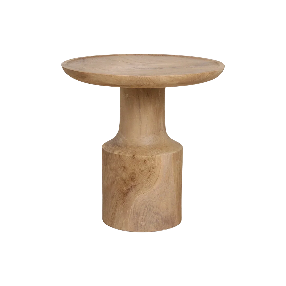 TATW00030A-0-2.webp Nero teakhouten bijzettafel Day - natuurlijk teak - Afbeelding 1