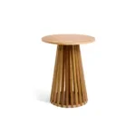 Bijzettafel Phiel - Naturel Ø40cm