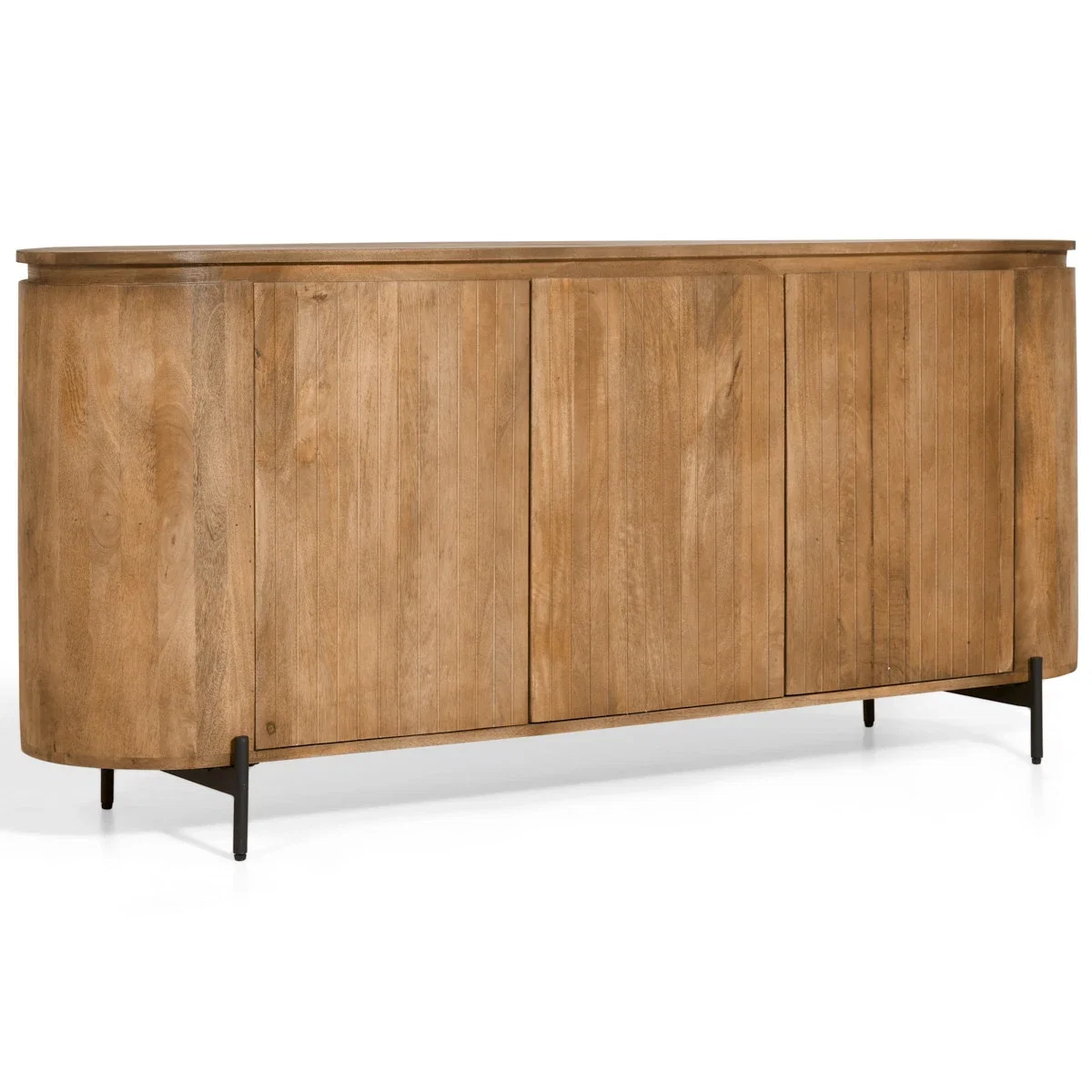 WyGJ0GWTfJ3vCRHcKsOb.webp Dressoir Mokka - Lichtbruin 180cm - Afbeelding 1