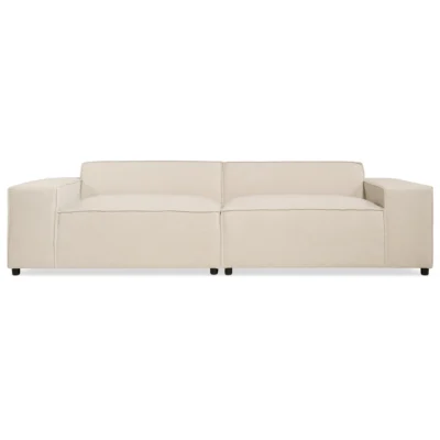 3-Zits Bank Lara - Stof Beige