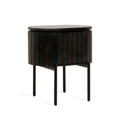 Nachtkastje Mokka - Donkerbruin Staand