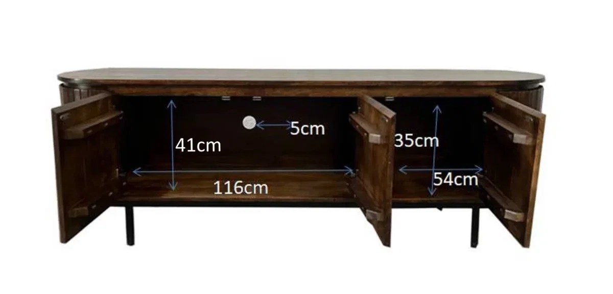 Noor Walnut 170cm - Afbeelding 4