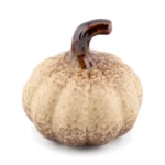 Aardewerk Pompoen Beige 'Spire' | 9,7x9,7x9,8cm