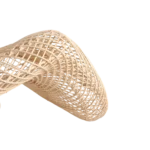 Wave rotan hanglamp L - Ø 71x26 cm - Afbeelding 6