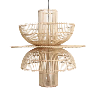 Saturn rotan hanglamp - Ø 65x63 cm