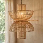 Saturn rotan hanglamp - Ø 65x63 cm - Afbeelding 2