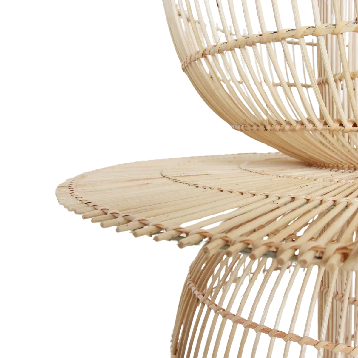 Saturn rotan hanglamp - Ø 65x63 cm - Afbeelding 5