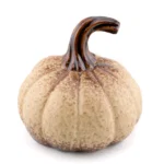 Aardewerk Pompoen Beige 'Spire' | 15,5x15,5x15,5cm