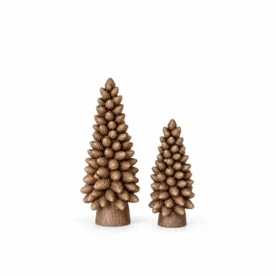 Dennenappel boom brons | 2 formaten