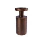 Kaarshouder Navarro M bronze Ø11 x H26 cm