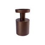 Kaarshouder Navarro S bronze Ø11 x H20 cm