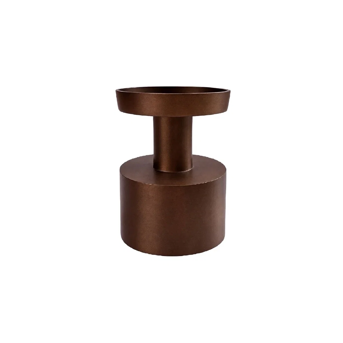 Kaarshouder Navarro XS bronze Ø11 x H15 cm Kaarshouder Navarro XS bronze Ø11 x H15 cm