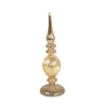 LED kerst piek Pieko S geel goud - 8,5x8,5x27,5CM