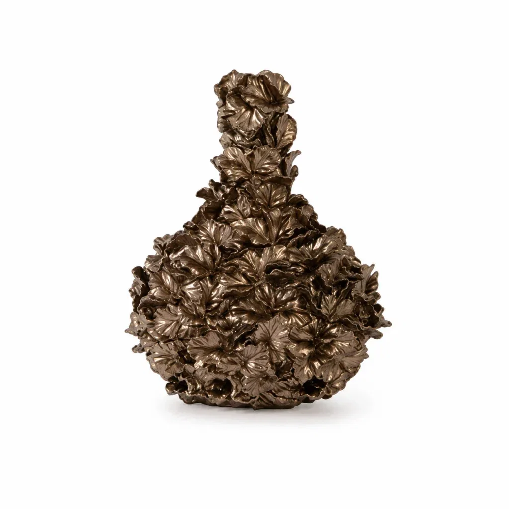 Light & Living Vaas VELINA bruin-brons - 30x22x36 cm