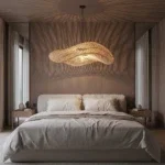 Wave  rotan hanglamp XL - Ø90x22 cm - Afbeelding 8