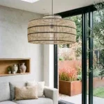 Stella rotan hanglamp - 61x61x36 cm - Afbeelding 2