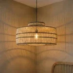 Stella rotan hanglamp - 61x61x36 cm - Afbeelding 4