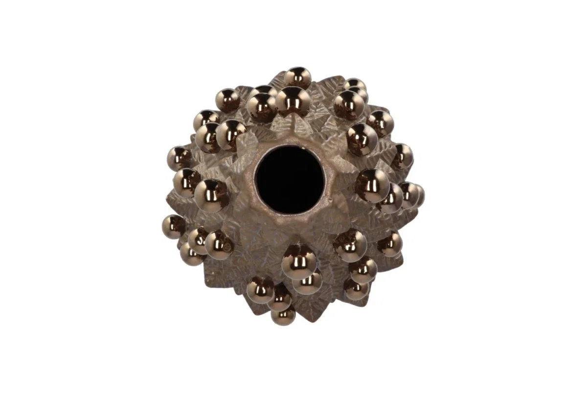 Mika x-mas bronze vaas kerstboom - 2 formaten - Afbeelding 2